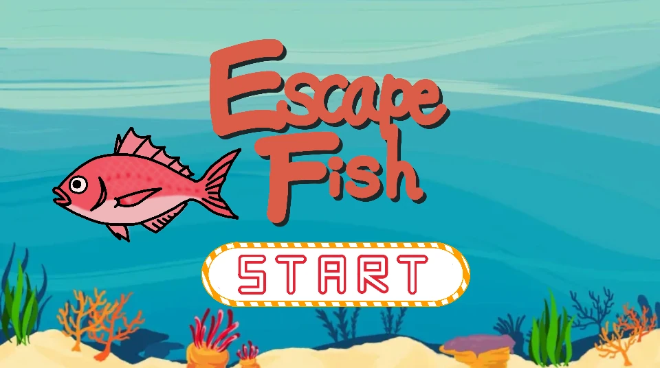 Escape Fish:タイトル画面